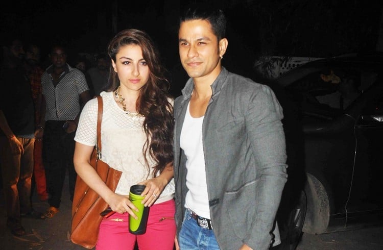 Soha Ali Khan and Kunal Khemu