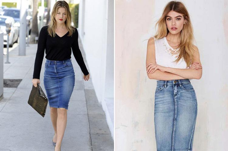 Trendy Denim Skirts for Women