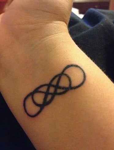 Triple Infinity Tattoo Rings