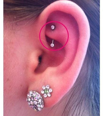 Anti Helix Ear Piercing