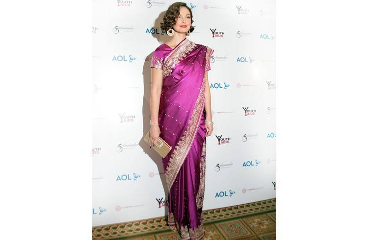 Ashley Judd in indian avatar