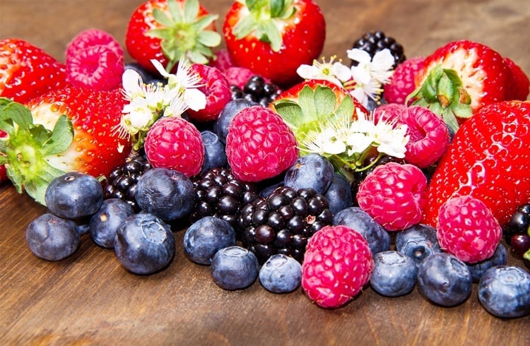 Berries preventing hair fall