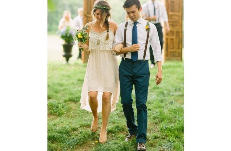 Camisole dress for Boho wedding