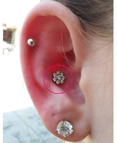 Conch Ear Piercing