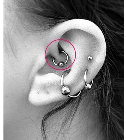 Daith Ear Piercing