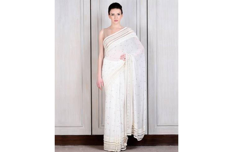 Designer saree by Manish