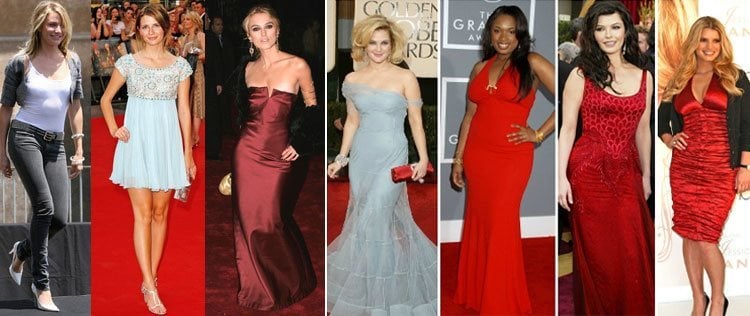 dresses for ruler body shape