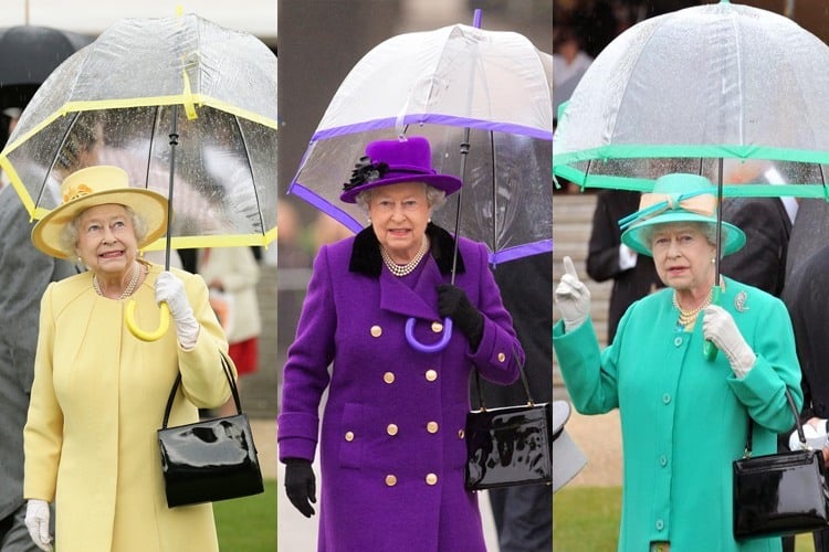 Elizabeth II Umbrella Styles 