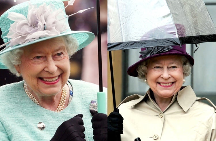 Elizabeth colourful umbrellas