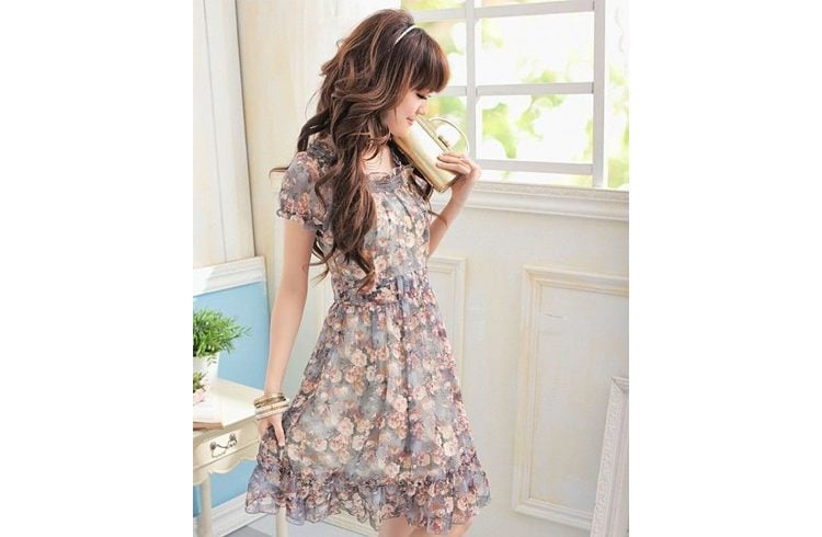 Floral cocktail frocks