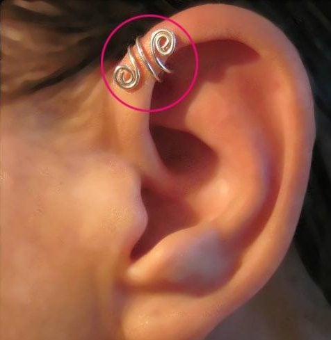 Forward helix Ear Piercing