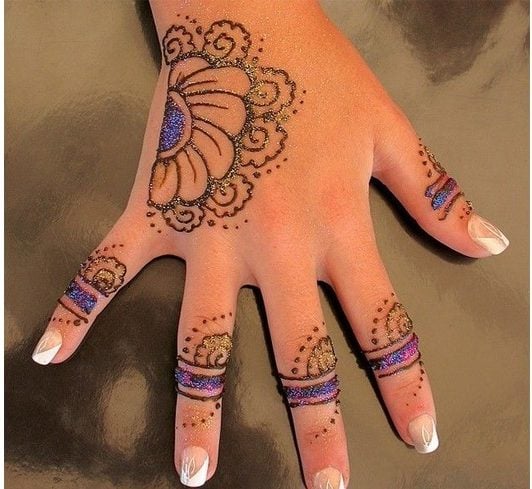 42 Mehndi Designs For Kids Adoring The Little Princesses