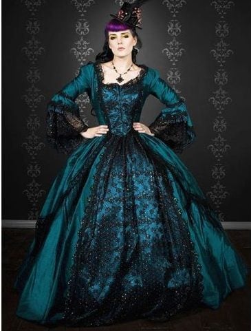 Gothic vintage gown