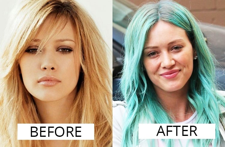 Hilary Duff  hair color