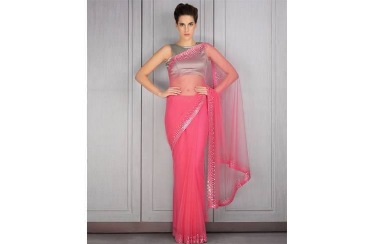 Manish Malhotra designer saree