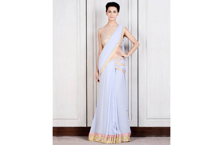 Manish Malhotra designer saree