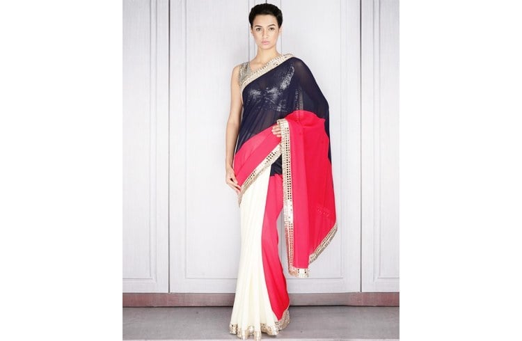 Manish Malhotra saree design