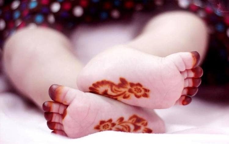 طرح های Mehendi برای بچه ها