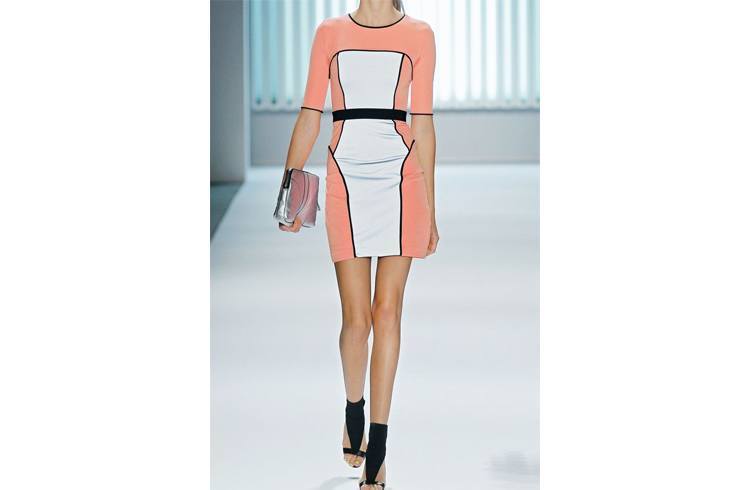 Mesh cocktail dress