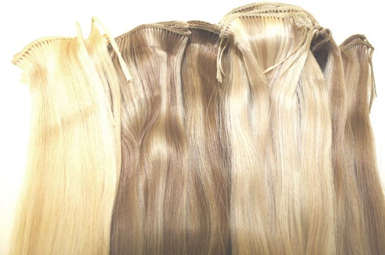 micro wefts hair extensions