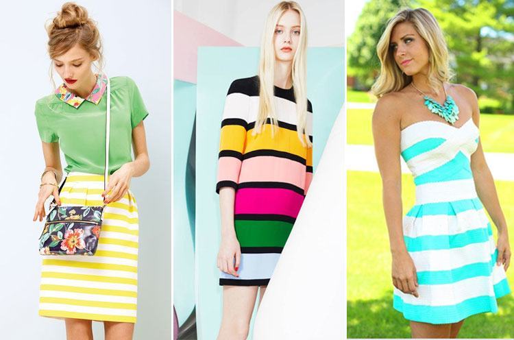 opt for coloured stripes