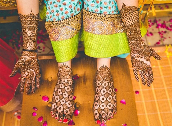 Pakistani Bridal Mehndi Designs