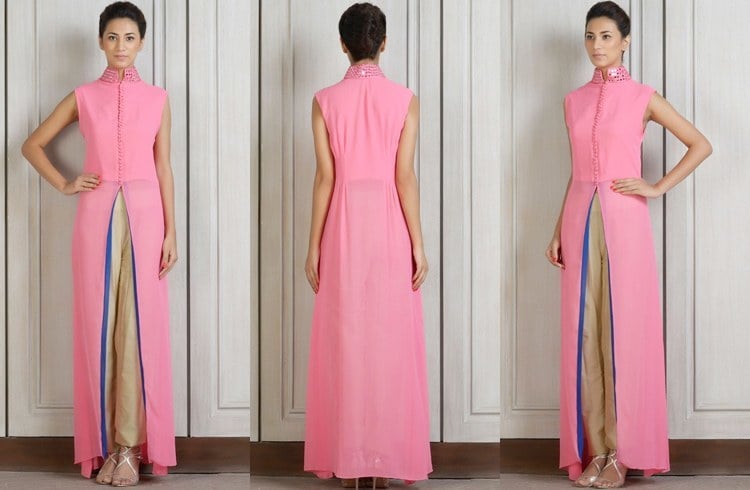 Pink tunic by Manish Malhotra