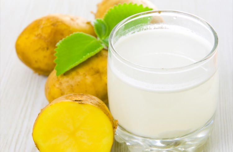 Potato Juice for pink Eye