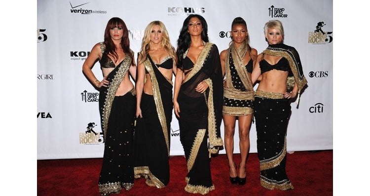 Pussycat Dolls in indian wear