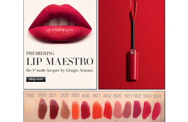Giorgio Armani Red Lipstick