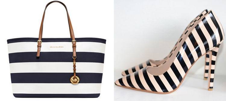 striped accessories