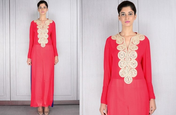 Tunics designed by Manish Malhotra