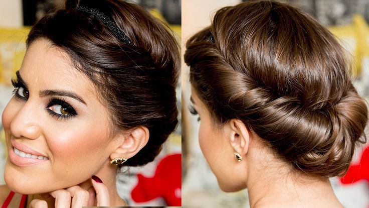 Elegant Twisted hairstyle