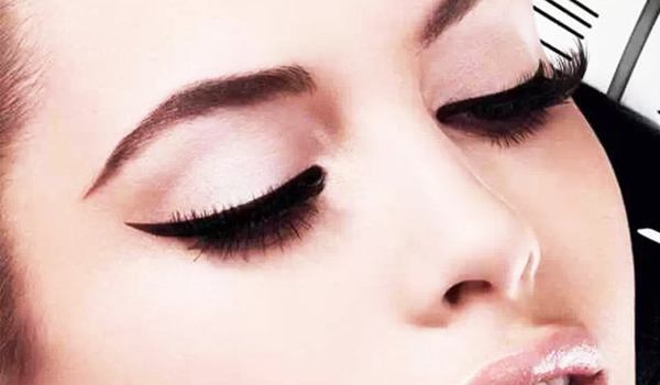 Wear black eyeliner