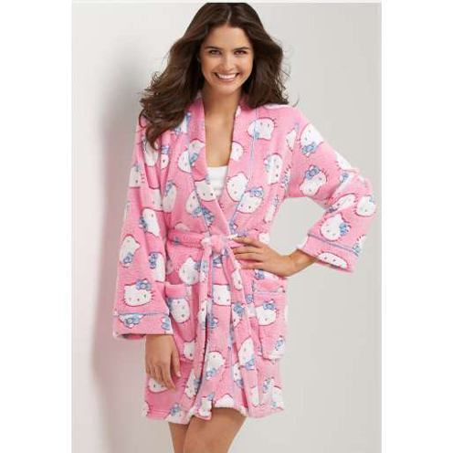 HELLO KITTY cute bathrobe