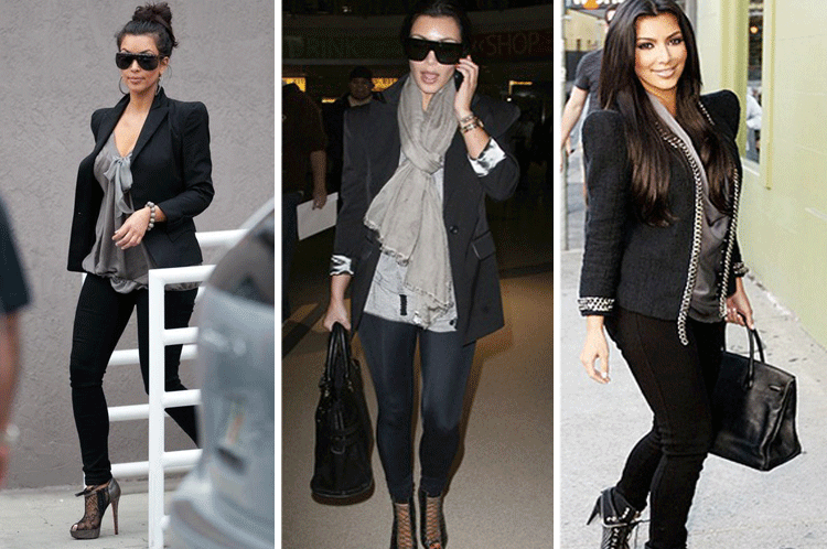 Kim Kardashian Fashion style