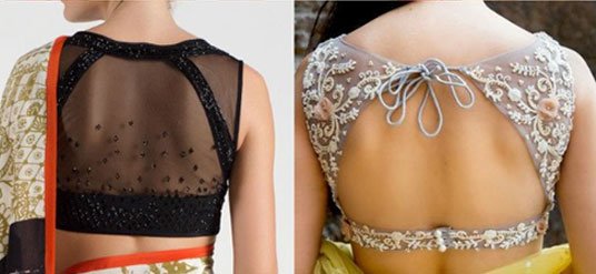 Latest Backless Blouses