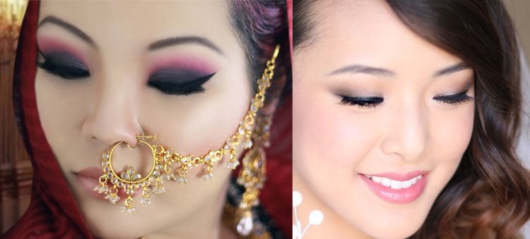 Monolid Bridal Makeup