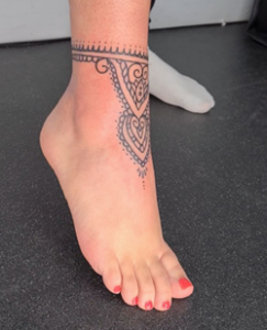 Tribal Foot Tattoo