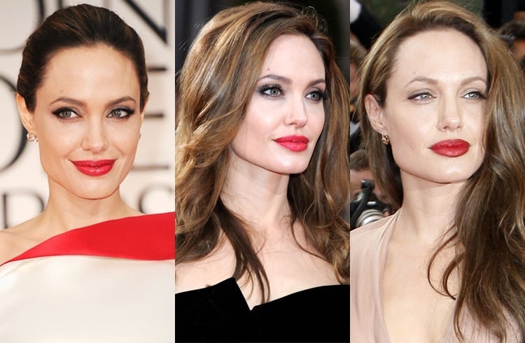 Angelina Jolie Red Lips