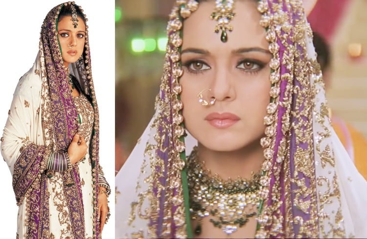 Preity Zinta wedding dresses