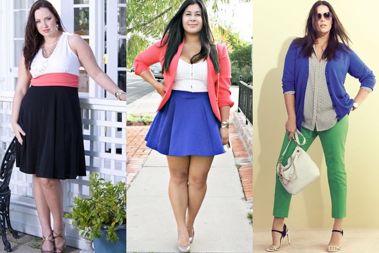 Color Blocking Tips for Curvy Girls