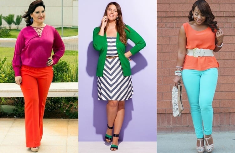 Color Blocking Tips for Plus Size