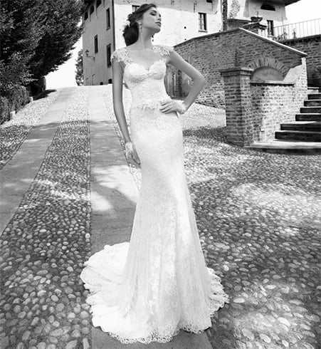 Designer wedding dress