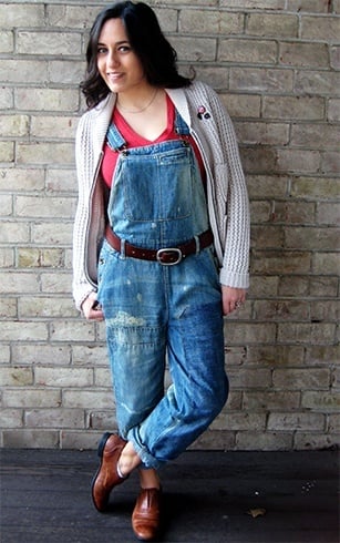 different ways to wear overalls