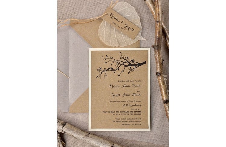 Eco-friendly Invites for wedding