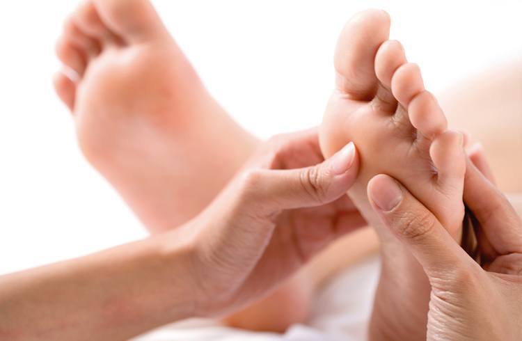 Feet massage