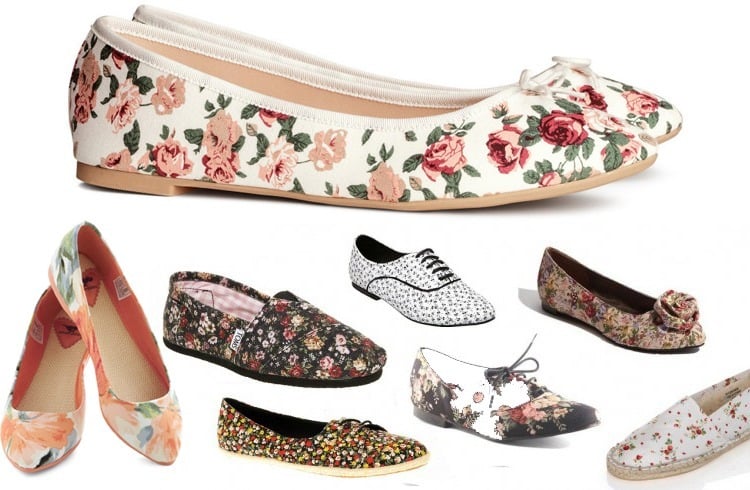 Floral Shoes Trends 