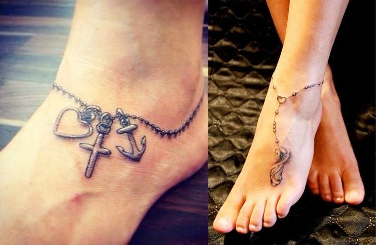 Foot tattoo designs 