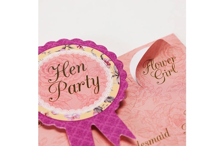 Hen party badges